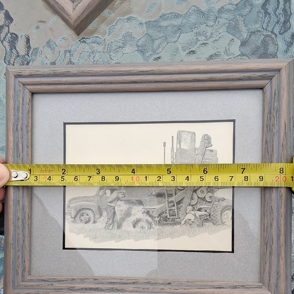 Greytak Mini-Images Rustic Double Framed Black & Gray Pencil Sketches - Picture 16 of 16